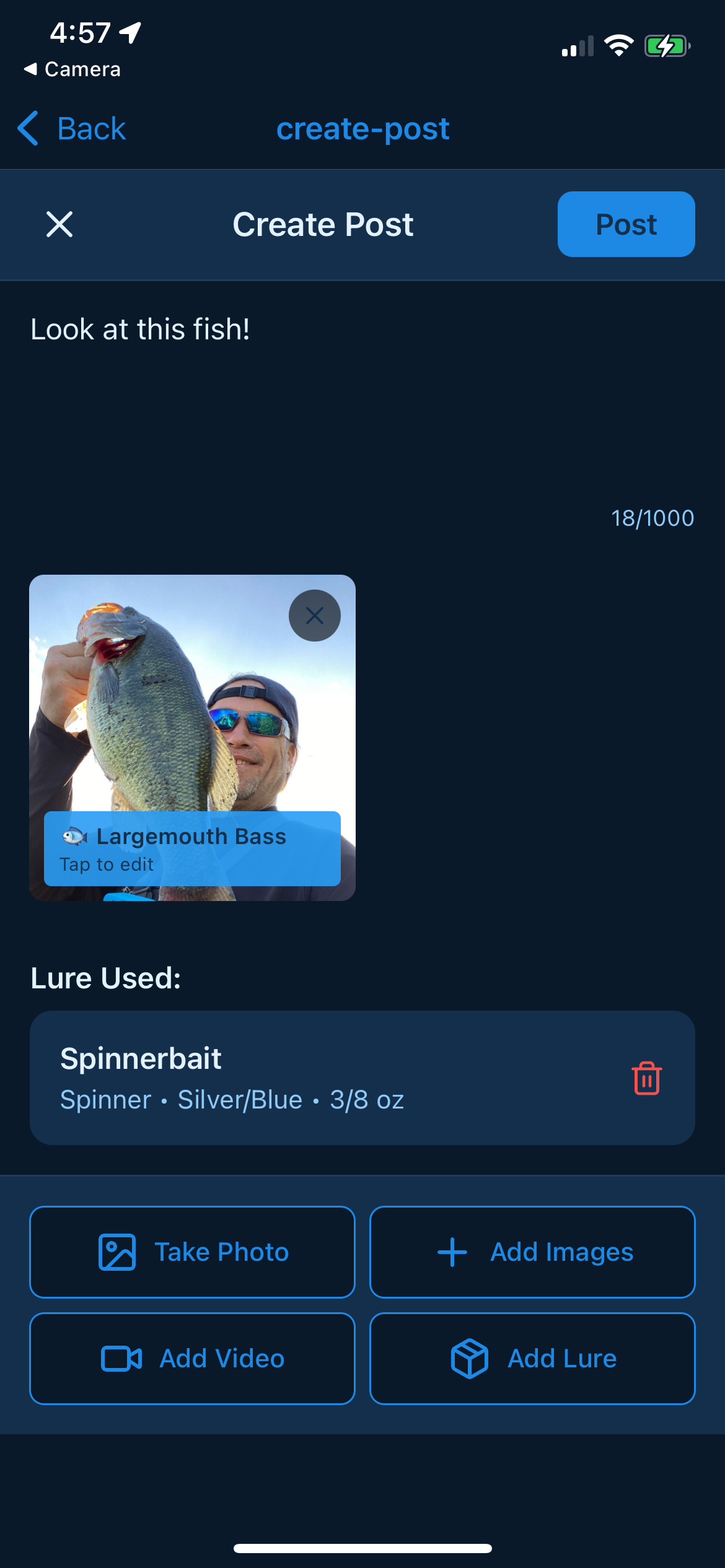 FTS Fishing App Screenshot 5