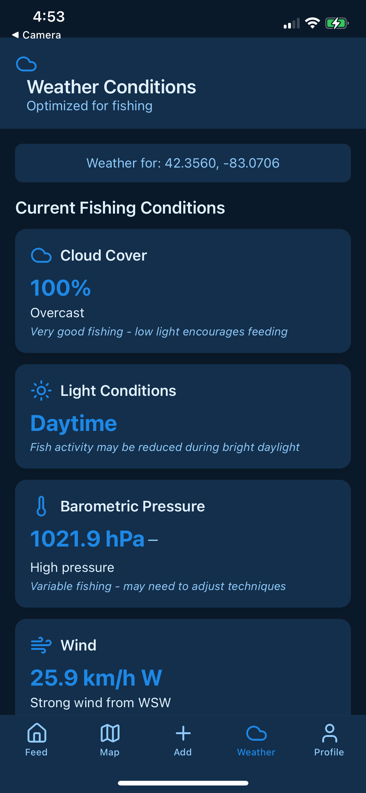 FTS Fishing App Screenshot 9
